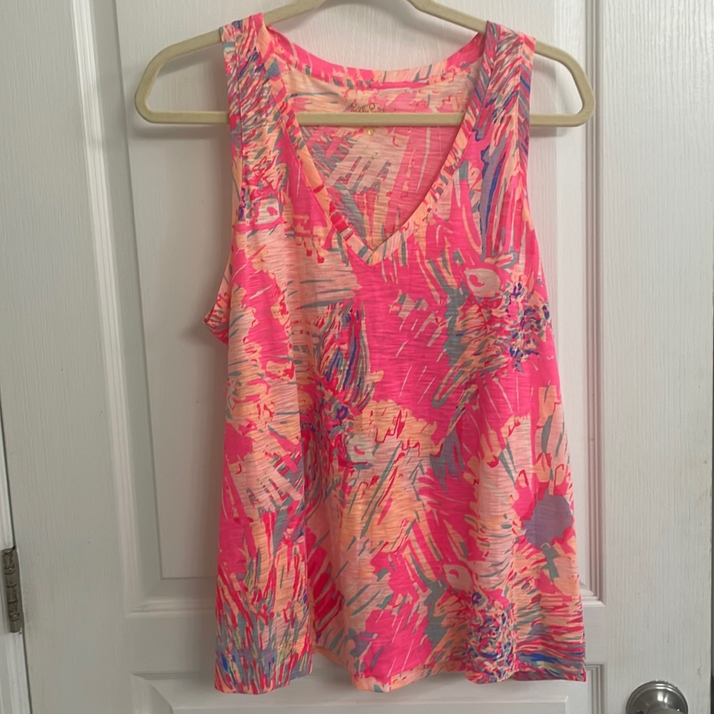 Lilly Pulitzer Tank 100% Cotton Excellent condition